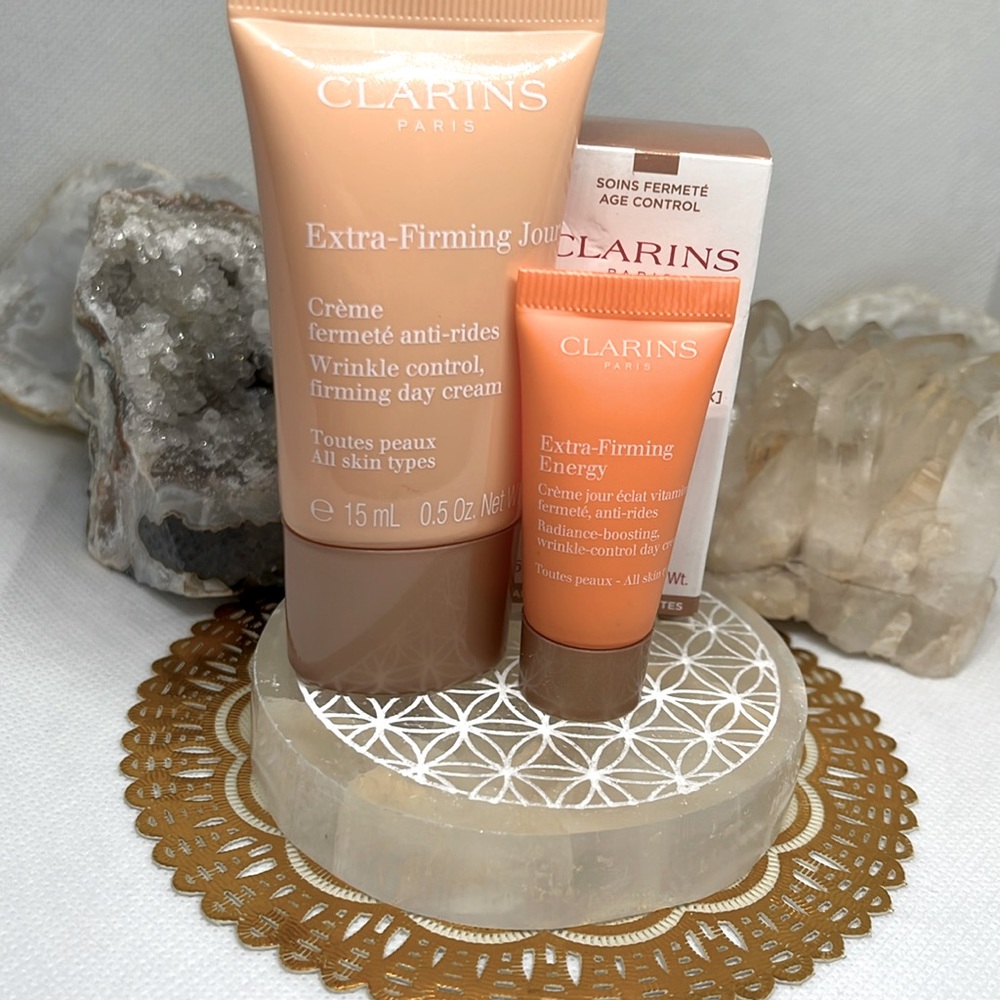 Clarins Paris face cream bundle